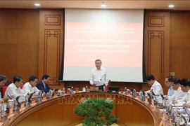 Party General Secretary To Lam chairs the meeting of the standing board of the Central Steering Committee for the Development of Science, Technology, Innovation, and Digital Transformation in Hanoi on May 29. (Photo: VNA)