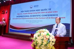 Permanent Deputy Minister of Culture, Sports, and Tourism Le Hai Binh speaks at the event (Photo: VNA)