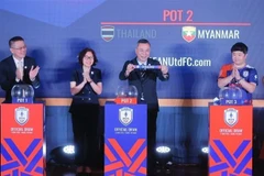 According to the group draw results, the Vietnamese women's national team is placed in Group A along with Thailand, Indonesia, and Cambodia. (Photo: VNA)