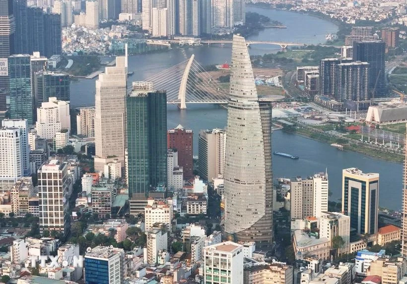 The Bitexco Financial Centre, also known as the Bitexco Tower, is one of the iconic landmarks of Ho Chi Minh City. (Photo: VNA)