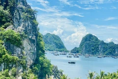 Quang Ninh province is a popular destination in summer. (Photo: VNA)