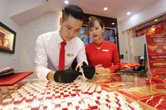 At Bao Tin Manh Hai gold company (Photo: VNA)