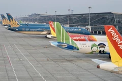 Aircraft at a local airport in Vietnam (Photo: VNA)