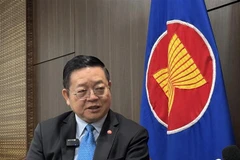 ASEAN Secretary-General Kao Kim Hourn in an interview granted to the Vietnam News Agency (Photo: VNA)