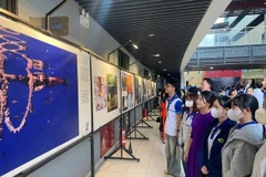 The exhibition is jointly organised by the Can Tho Union of Friendship Organisations, the Vietnam–Netherlands Friendship Association in Can Tho, and Can Tho University. (Photo: thanhnien.vn)