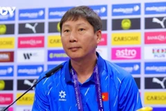 Head coach Kim Sang-sik of Vietnam's national team (Photo: VOV)