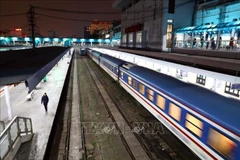 North–South train departing from Hanoi Station (File photo: VNA)