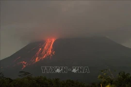 Indonesia’s Merapi volcano erupts, spewing ash