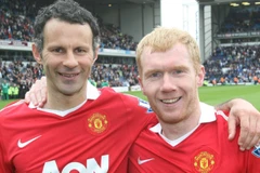 Ryan Giggs and Paul Scholes (Photo: skysports.com) 