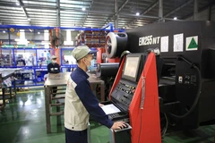 The A Chau Industrial Technology Joint Stock Company, based in Hanoi's Thuong Tin district, invests heavily in advanced technology. (Photo: hanoimoi.vn)