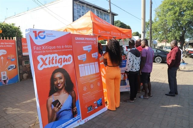 Movitel, a telecommunication network invested by Viettel in Mozambique. (Photo: VNA)