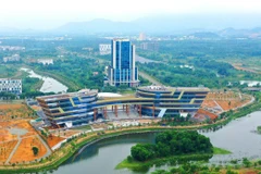 The National Innovation Centre (NIC)'s establishment in Hoa Lac Hi-tech Park on the outskirts of Hanoi. (Photo: baochinhphu.vn)