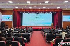Hai Phong hosts a conference on green transition and sustainable development. (Photo: congluan)